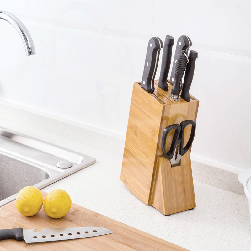 Bamboo Kitchen Knife Holder