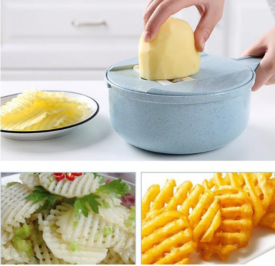 8 in 1 Manual Vegetable Cutter